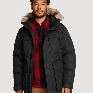 NWT! Eddie Bauer Men’s Superior Arctic Down Parker Waterproof
